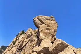 驴行泰山之刀刃山东天门图片