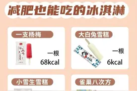 减肥也能吃的雪糕图片