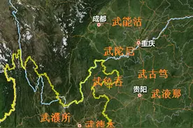 大西南彝族武僰系的武家七兄弟图片