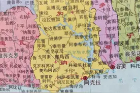 世界地图变迁史—非洲加纳图片