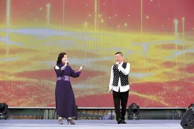 包头市达茂旗第十届文化旅游节暨第三十三届那达慕大会开幕图片