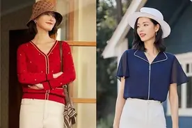 四五十岁女人最好少穿牛仔裤，今年流行这么穿，每一个都洋气减龄图片