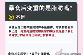 大餐暴食后的补救图片