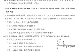 湖南省天壹名校联盟2022年10月高一联考物理试卷及参考答案图片