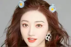 肤白貌美的景甜，楚楚动人的写真照图片