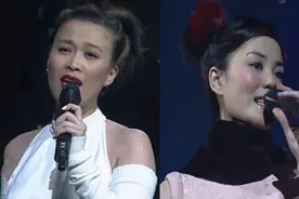 那英王菲对唱经典《相约九八》，是天后之争？还是神仙友谊？图片