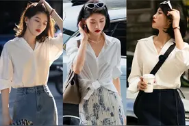 见过世面的女人，很少穿T恤、吊带，没气质！换成这3件会更高级图片