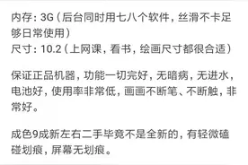 中国人不骗中国人，二手平板水很深图片