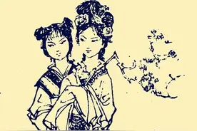 民间故事：梅开二度图片