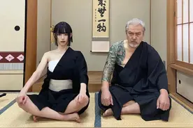 日本“黑道”父女火爆全网，一组照片吸粉百万图片