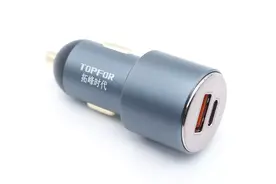 65W+35W同时快充，拓峰时代100W双口车充拆解图片