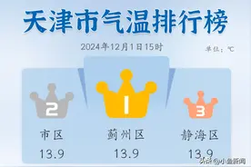 天津结束了1961年以来同期最暖的11月，即将接受一场大风降温暴击~图片