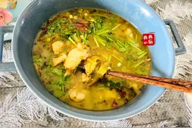 一家人一大盆酸菜鱼，简单快手，没有食欲的时候，谁能拒绝图片