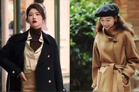“普通人穿大衣”，如何从路人逆袭成女神？这些搭配技巧不得不学图片