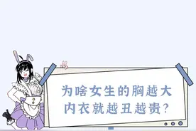 男生勿进：为啥女生的胸越大，内衣就越丑越贵？图片