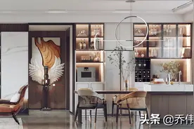 客厅不放成品电视柜放什么？图片