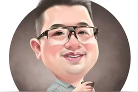 换一换你的头像吧 中年大叔真人手绘头像 气质儒雅有内涵图片
