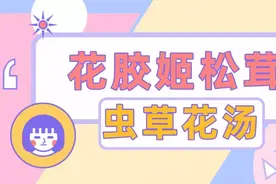 花胶姬松茸虫草花汤图片