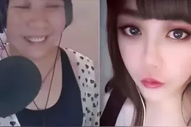 网红关掉滤镜那一刻，世界安静了，网友惊呼：这是川剧变脸图片