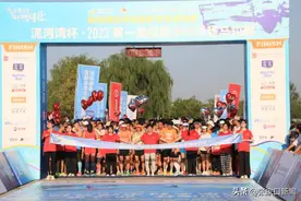 张家口阳原县首届乡村半程马拉松激情开跑图片