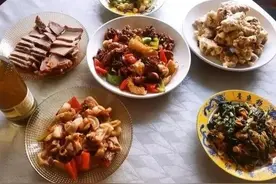 老人常说：吃饭不摆六盘菜，这其中的道理应该知道图片