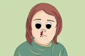 孩子经常流鼻血，是干燥还是白血病？验血单上有箭头是啥意思？图片