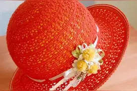 团子妈咪：夏季女款遮阳帽图片
