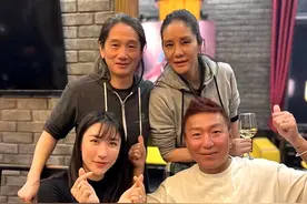 陈羽凡与小18岁女友再婚？二人出席高旗生日宴，女方晒无名指钻戒图片