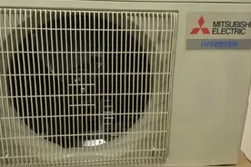 拆三菱电机空调ZHJ 或许是制热最强的1.5匹 实测68度高温风图片