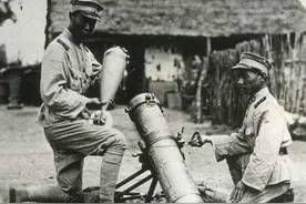 150毫米重迫击炮太罕见，所以冀中的抗日部队肯定没这武器？图片