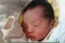 人类幼崽从出生到满月的变化，可爱至极图片