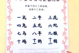你们了解十二生肖的由来吗图片