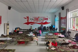 记者实地探访：房山区上万村转移安置点，居民生活有保障图片