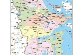 新一线城市一宁波地图和地铁图图片