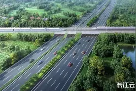 拓宽至双向八车道！武黄高速公路改扩建项目开工图片