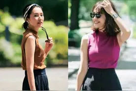 半身裙上面搭什么更优雅？夏季建议选这几款上衣，时尚高级又知性图片