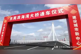 正式通车！东莞又一座新地标图片