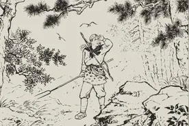 古代民间故事——禹王碑吞蛇图片