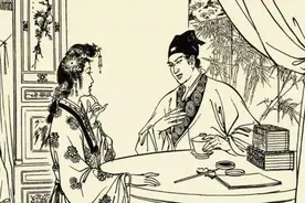 民间故事：《倒霉厨师和俏寡妇》图片