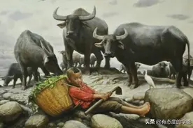 放牛娃下鱼塘抓鱼，相士看见后说：此子不凡！放牛娃后成开国中将图片