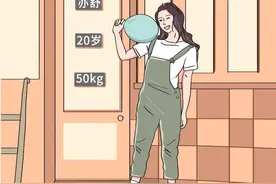 100斤是女生最完美体重！（漫画）图片
