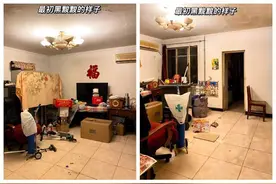 姑娘买下北京52㎡老破小，为省钱自己改造成温馨居室，住着超舒服图片