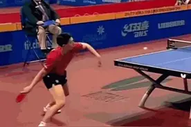 仔细观察马龙的正手暴冲，好像发现了不得了的秘密！乒乓国球汇图片