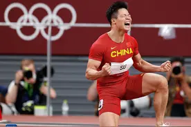 苏炳添：9秒83？我想继续突破图片