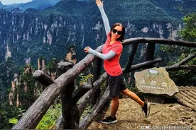 张家界自由行，挑战杨家界最高峰“一步登天”！徒手攀登90度直梯图片