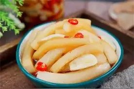白萝卜咸菜怎么腌才清脆好吃，按我这个方法，比饭店做的还好吃图片