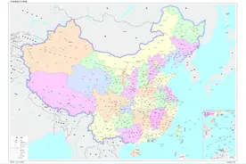 高清中国地图，近亿像素！值得收藏保存图片