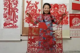 【二十大时光】“红色”剪纸颂党恩！被这些作品惊艳到了~图片