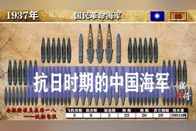 抗日时期的中国海军舰艇编成图片