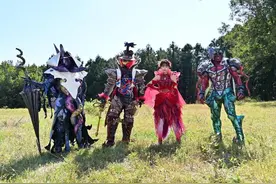 超越世代：多位骑士联动作战，新的上级恶魔登场，剧场版限定反派图片